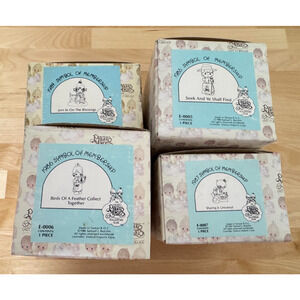 Precious Moments Symbol of Membership Lot of 4 1986–1988 w Boxes Enesco